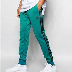Adidas Blue and Black Joggers Unisex